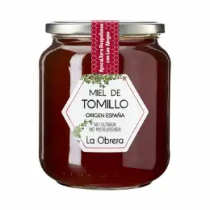 Miel de tomillo La Obrera 950 g.