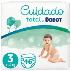 Pañales Dodot Cuidado Total T3 (6-10 kg) 46 ud.