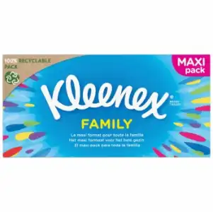 Pañuelos Family Kleenex 128 ud.