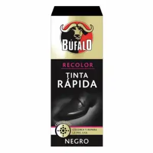 Tinta rápida calzado negra Búfalo 25 ml.