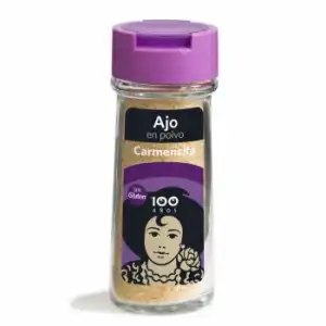 Ajo en polvo Carmencita sin gluten 60 g.