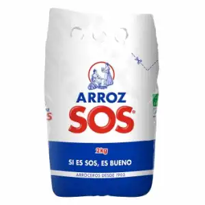 Arroz redondo Sos 2 kg.