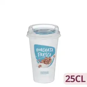 Horchata fresca Hacendado Vaso 250 ml