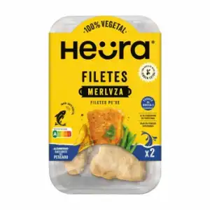 Preparado vegetal estilo filete de pescado rebozado Heura 160 g.