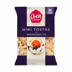 Tostaditas con arándanos Bimbo 90 g.