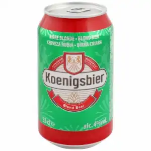 Cerveza Koenigsbier lata 33 cl.