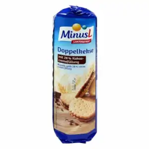 Galletas de chocolate MinusL sin lactosa 300 g.