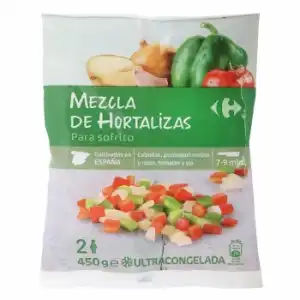 Mezcla para sofrito Carrefour 450 g.