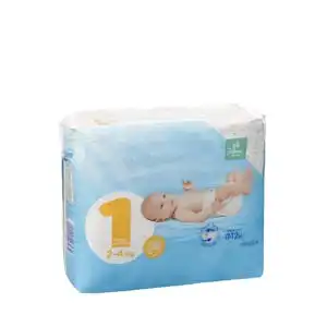 Pañales bebé talla 1 de 2-4 kg Deliplus