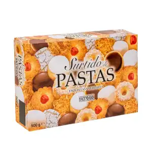 Surtido de pastas artesanas Hacendado Caja 0.5 kg