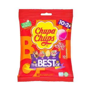 Caramelos con palo 4 sabores Chupa Chups Paquete 0.144 kg