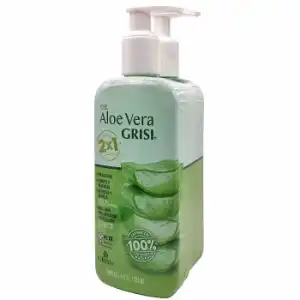 Gel puro de aloe vera Grisi 250 ml.