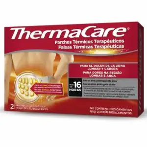 Parches térmicos terapéuticos Thermacare 2 ud.