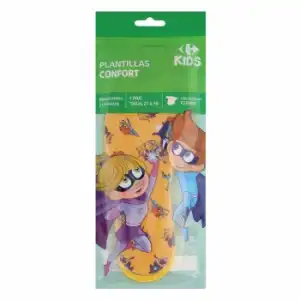 Plantillas confort Carrefour Kids 1 par.