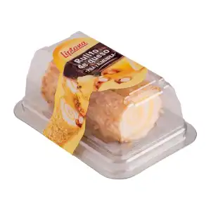 Rulito de queso piña y almendra Liptana Bandeja 0.1 kg