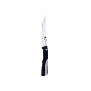 Cuchillo Verduras de Acero Inoxidable BERGNER Resa 12,5 cm - Negro