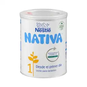 Leche para lactantes en polvo 1 Nativa Nestlé Bote 0.8 kg