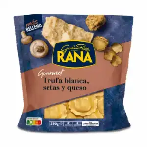 Raviolis de trufa blanca, setas y queso Rana Gourmet 250 g.