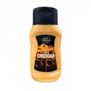 Salsa cheddar Asturianas sin gluten envase 260 g.