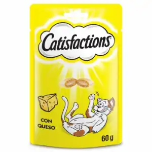 Snacks de queso para gatos Catisfactions 60 g.