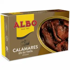 Calamares en su tinta Albo 72 g.