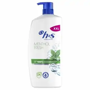 Champú anticaspa menthol fresh H&S 1000 ml.