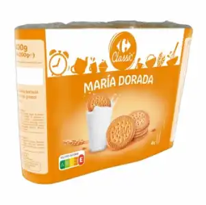 Galletas María dorada Carrefour Classic 800 g.