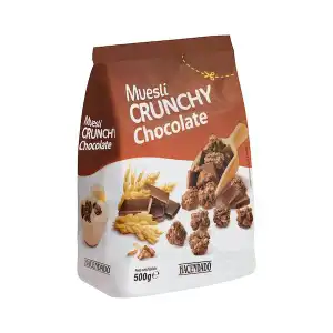 Muesli crujiente con chocolate Hacendado Paquete 0.5 kg