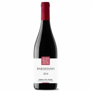 Vino tinto roble tempranillo Bardesano D.O. Ribera del Duero 75 cl.