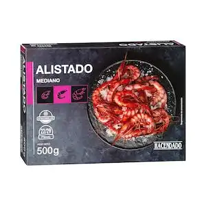 Alistado mediano Hacendado ultracongelado Caja 0.5 kg