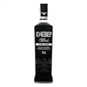 Bebida espirituosa a base de vodka Knebep negro Botella 700 ml