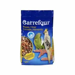 Carrefour Comida para Periquitos y Loros 1Kg