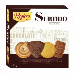 Galletas surtidas Reglero 225 g.