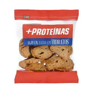 Pan tostado +Proteínas Hacendado bajo en hidratos Paquete 0.2 kg