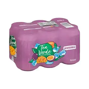 Refresco té verde sabor maracuyá y mango Hacendado zero