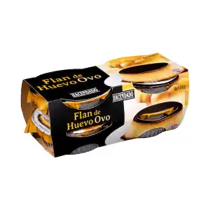 Flan de huevo Hacendado 4 ud. X 0.1 kg