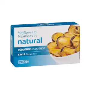 Mejillones al natural Hacendado pequeños Lata 0.111 kg