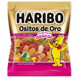 Ositos de goma recubiertos de azúcar Haribo 275 g.