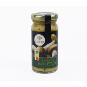 Salsa de Boletus Extra Carrefour 95 g.