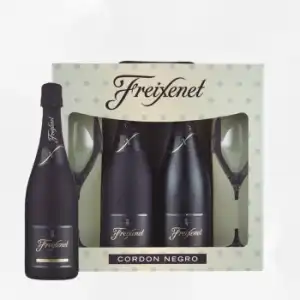 Estuche 2 Bot. Freixenet Cordon Negro Brut
