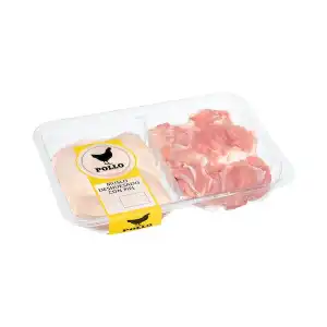 Muslos de pollo deshuesados con piel Bandeja 0.5 kg