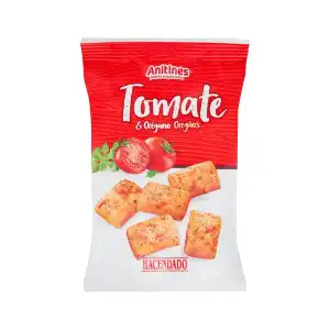 Panes especiales con tomate y orégano Hacendado Paquete 0.08 kg