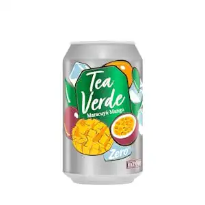 Refresco té verde sabor maracuyá y mango Hacendado