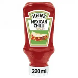 Salsa mexican chilli Heinz envase 220 ml.