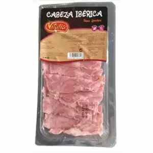 Cabeza ibérica finas lonchas Vitulia sin gluten sin lactosa 130 g.