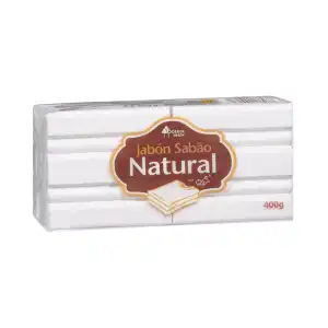 Jabón Natural con glicerina Bosque Verde Paquete 0.4 kg