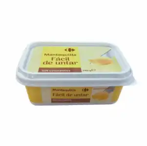 Mantequilla fácil de untar Carrefour 250 g.