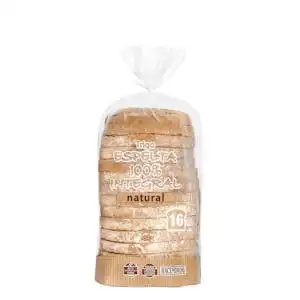 Pan de molde espelta 100% integral Hacendado natural