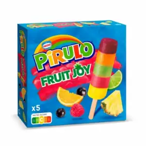 Pirulo Fruit Joy Nestlé sin gluten 5 ud.