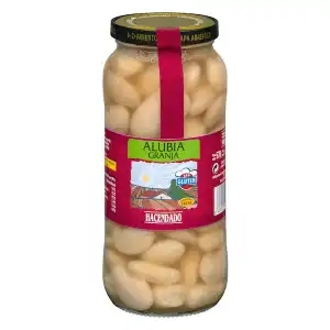 Alubia cocida granja Hacendado Tarro 0.57 kg